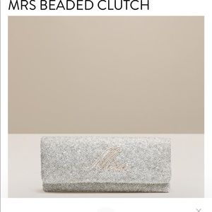 Jack Rogers MRS beaded clutch